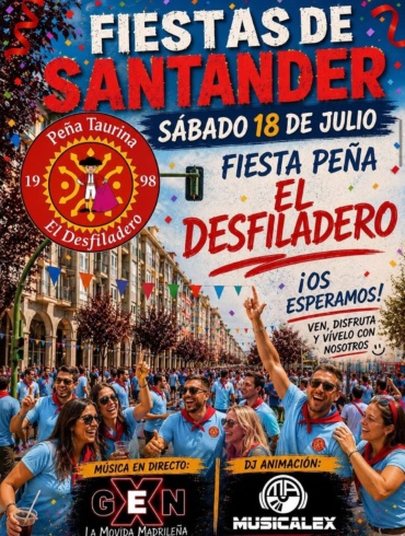 Comida solidaria Peña El Desfiladero
